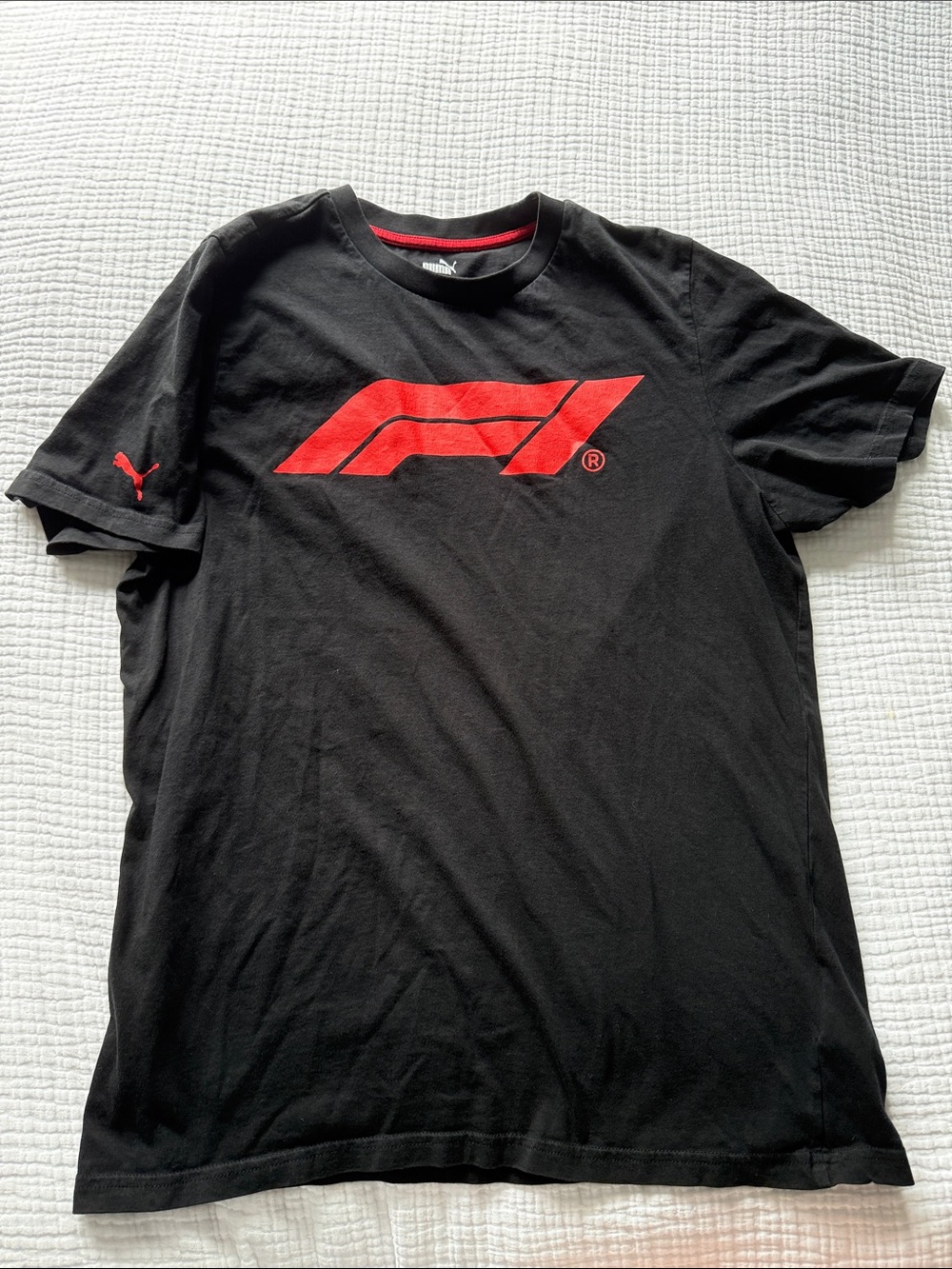 Formula 1 Puma Black Short Sleeve Tee